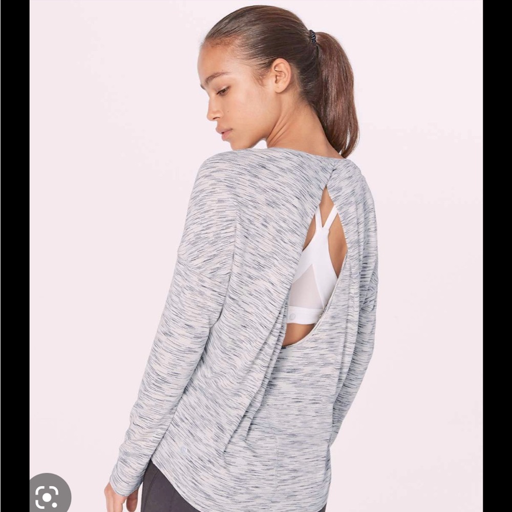 Lululemon Get Set Longsleeve spacedye
